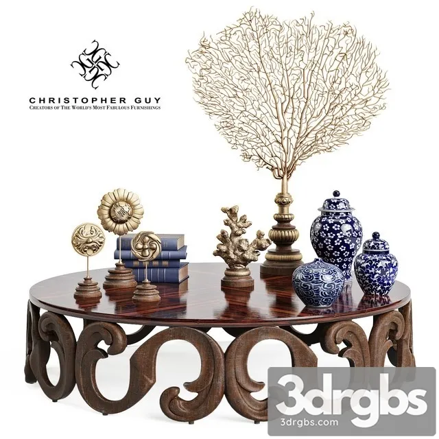Christopher Guy Cocteau Table 3D Model Free