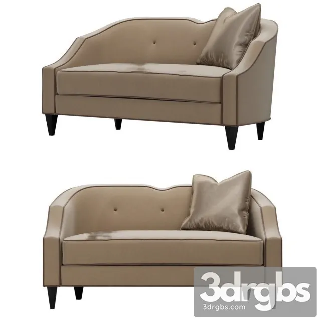 Christopher Guy Debutante Sofa 3D Model Free
