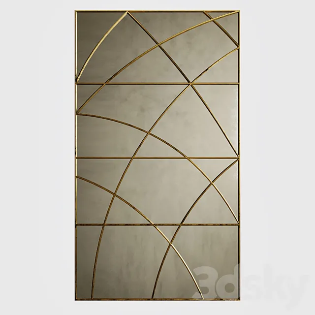 Christopher Guy Dior Mirror 3DModel