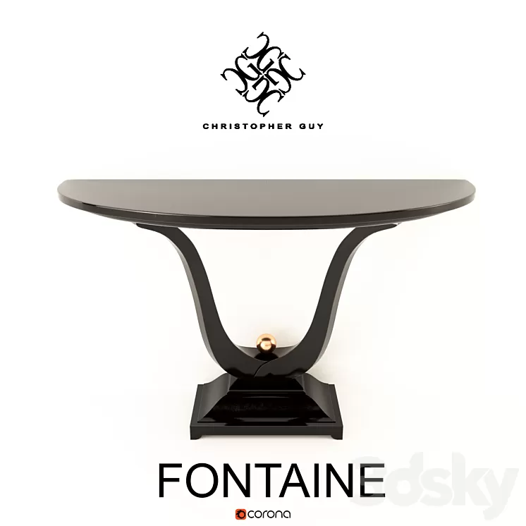 Christopher Guy FONTAINE 3D Model