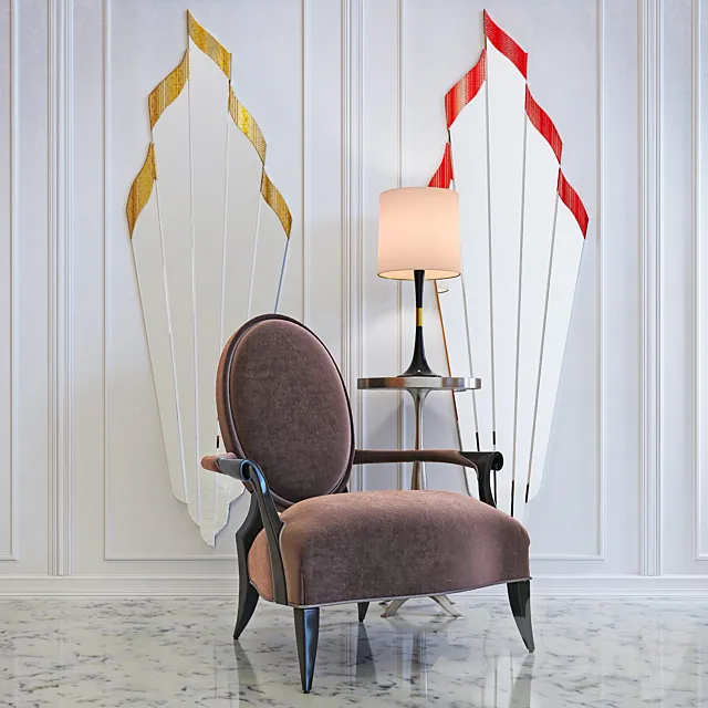 Christopher Guy Interior Set 3DModel