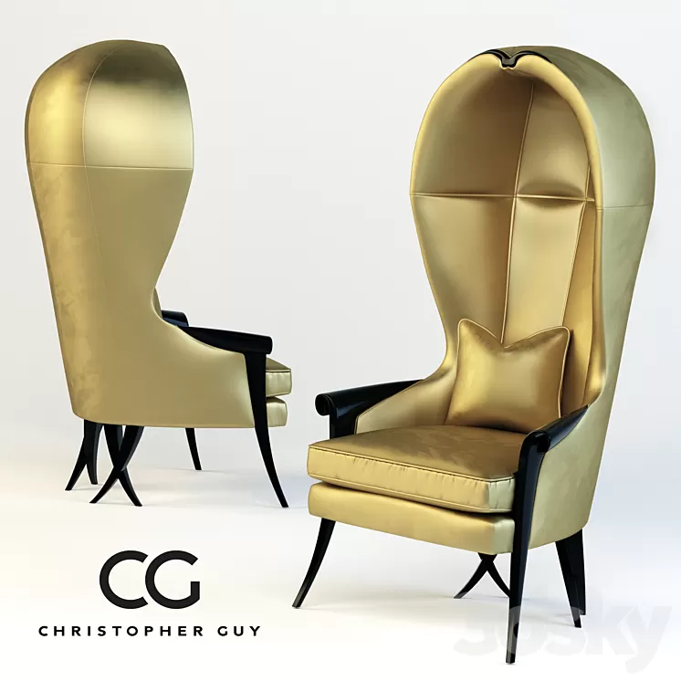 Christopher Guy Morgins 3D Model