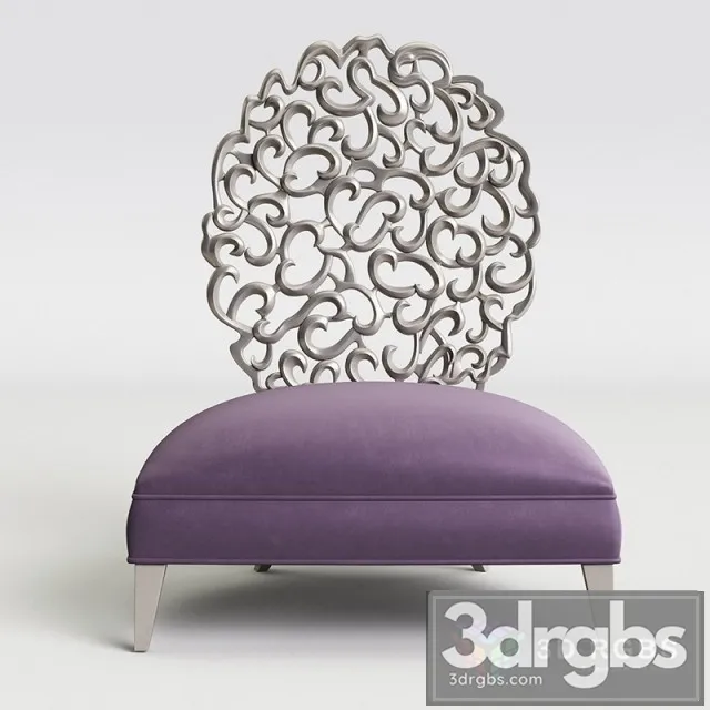 Christopher Guy Narissa 60 Armchair 3D Model Free