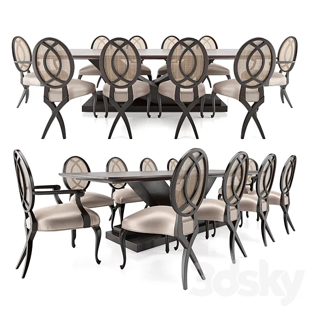 Christopher Guy - Set Table CG3A1 3D Model