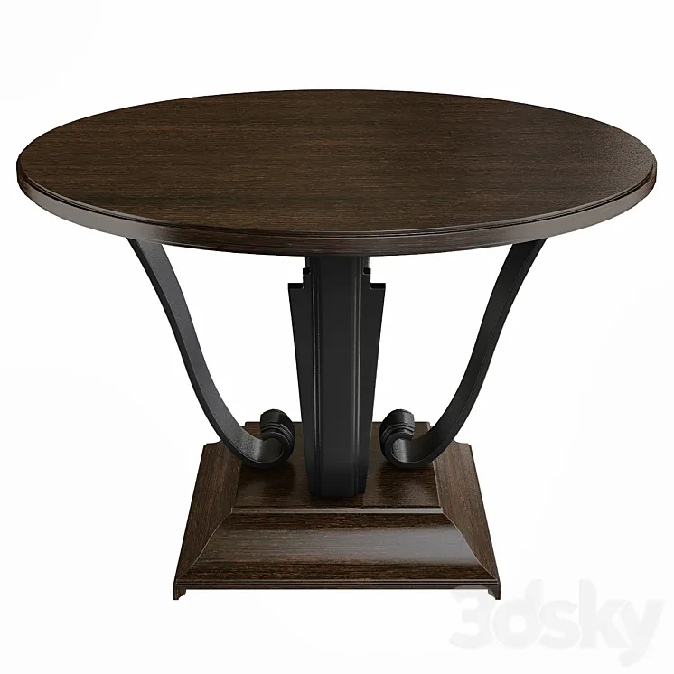 Christopher Guy VEN Java Cafe VarnishBlack Satin 3D Model Free