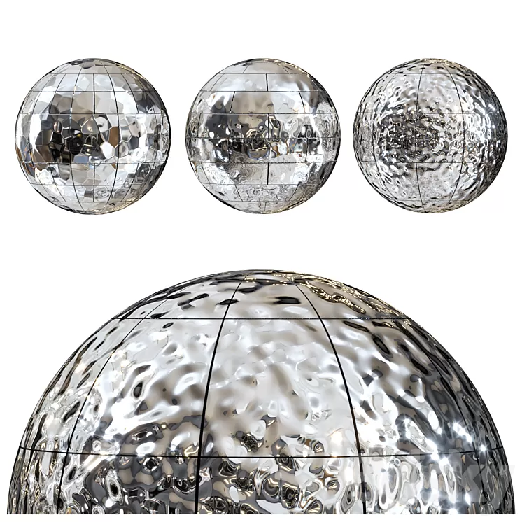 Chromium Molybdenum steel 3D Model