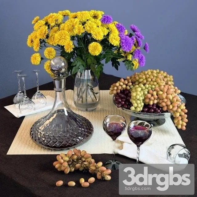 Chrysanthemum 3D Model Free