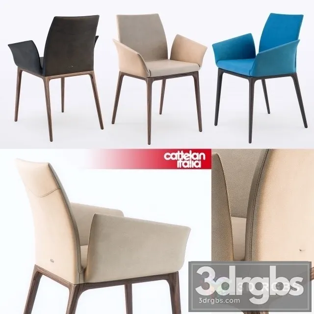 Ci Arcadia Armchair 3D Model Free