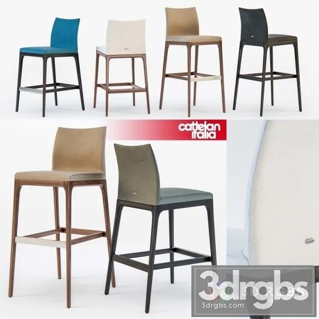 CI Arcadia Stool 3D Model Free