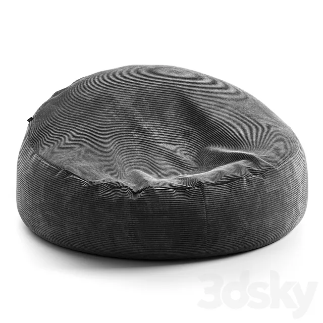 Cielo - Big Boy Bean Bag Granite 3D Model