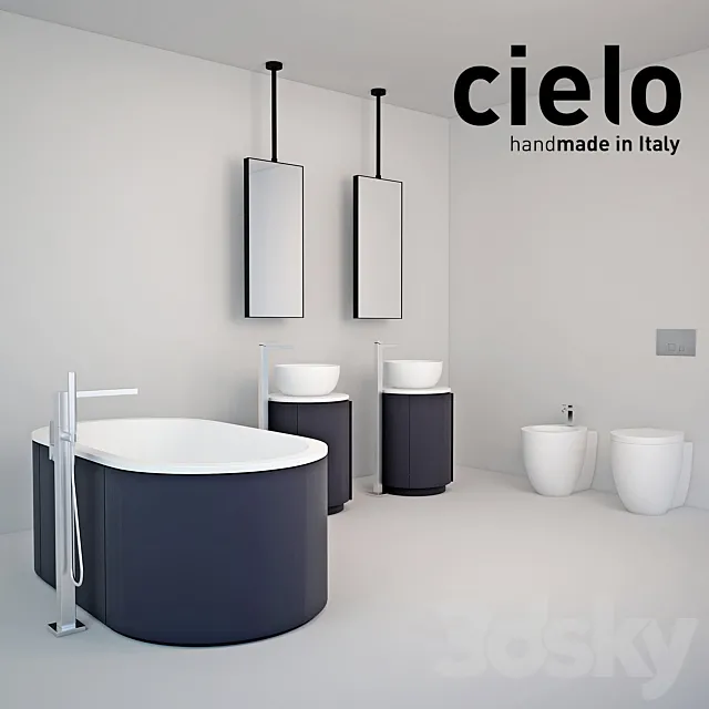 Cielo collection Arcadia + Fantini collection MINT 3D Model