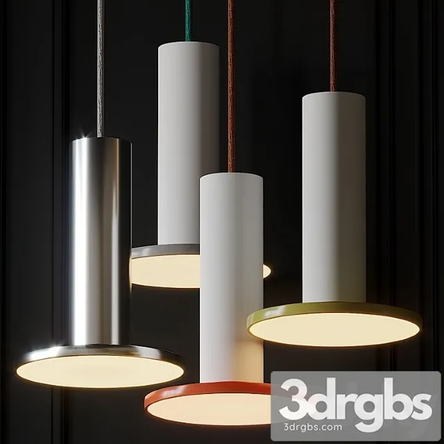 Cielo hi-bright pendant by pablo pardo 3D Model Free