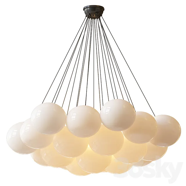 Cielo Ogden Chandelier Collection 3D Model