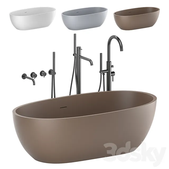 Cielo Shui Comfort bath 3DModel