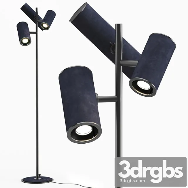 Cierre Imbottiti Andromeda Floor Lamp 3D Model Free