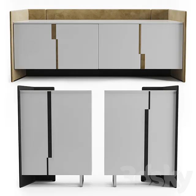Cierre Imbottiti Imperial sideboard 3DModel