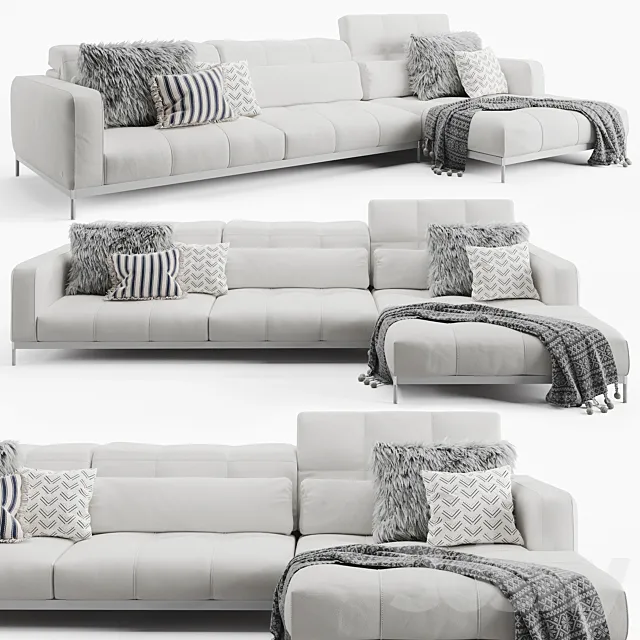 Cierre Imbottiti Oscar Sofa A29 + 16G 3DModel