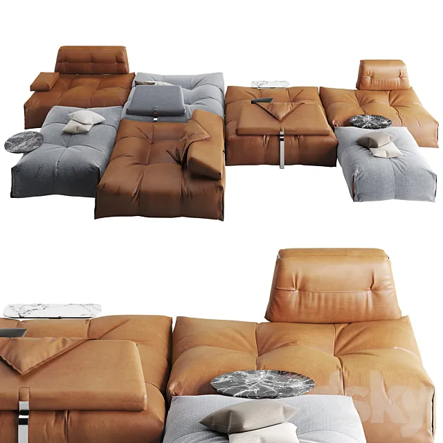 Cierre imbottiti tab sofa 3DModel