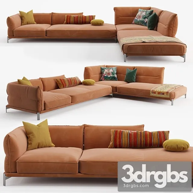 Cierre imbottiti up-down sofa 2 3D Model Free