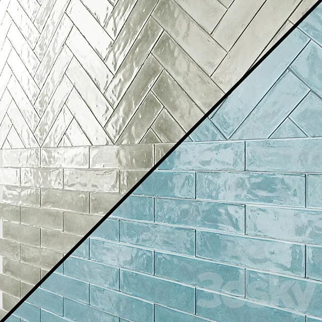 Cifre ceramica opal 3D Model