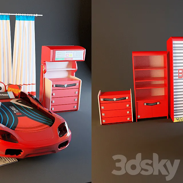 cilek furniture 3D Model