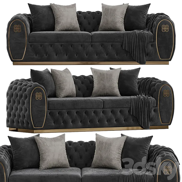 Cindy Luxury Salon Takimi 3D Model Free