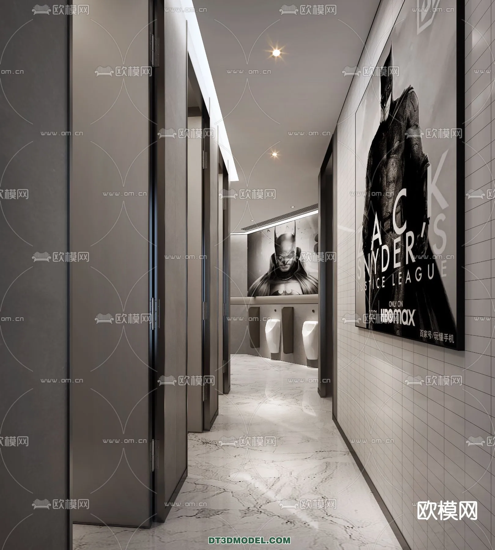 Cinema 3D Scenes - Movie Theater 3D Models - 055