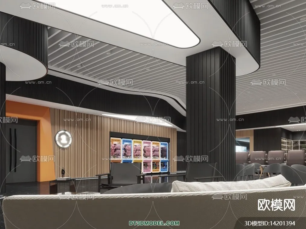 Cinema 3D Scenes - Movie Theater 3D Models - 092