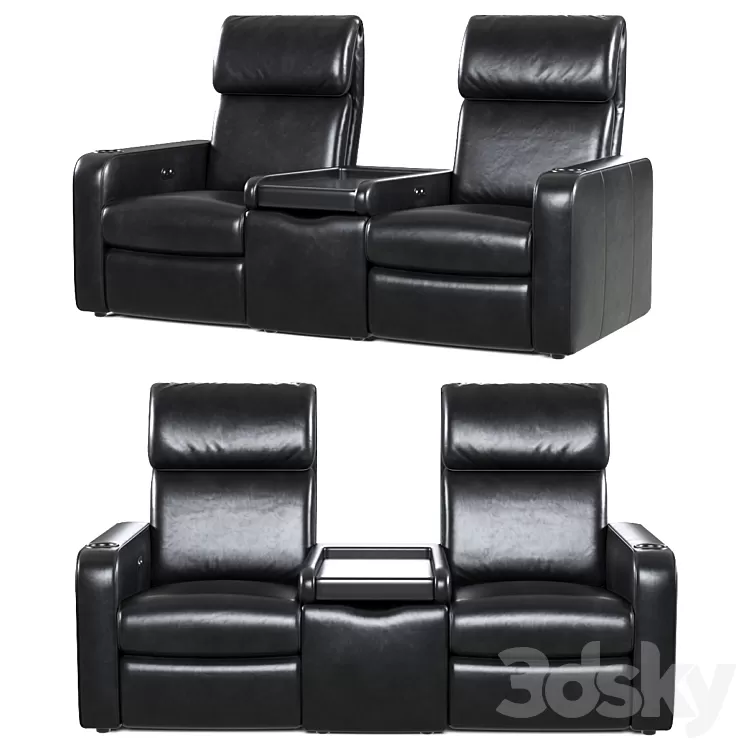 CinemaTech Valentino Motorized Incliner 3D Model