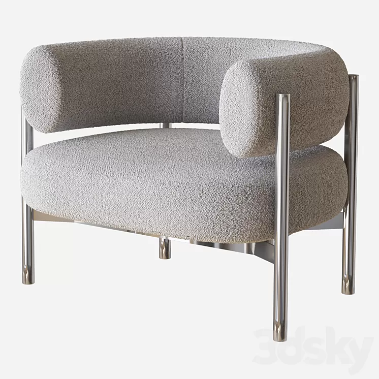 cini armchair HC28 cosmo 3D Model