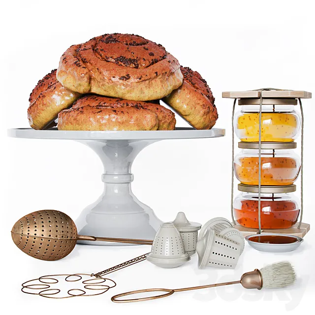 Cinnamon rolls 3DModel