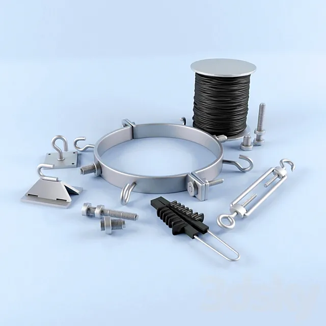 CIP fittings 3D Model