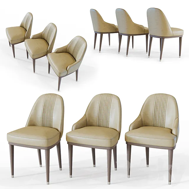 Cipriani cocoon chairs 3D Model