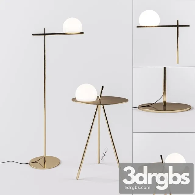 Circ estiluz floorlamp 3D Model Download