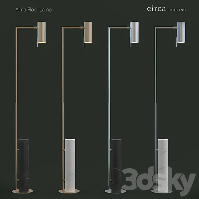 Circa Lighting _Alma Floor Lamp 3D Model