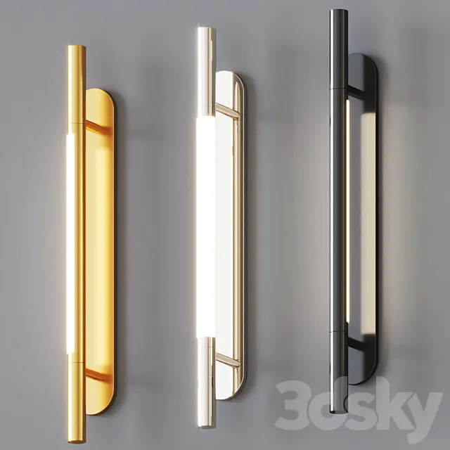 Circa - Rousseau Medium Bracketed Sconce 3D Model