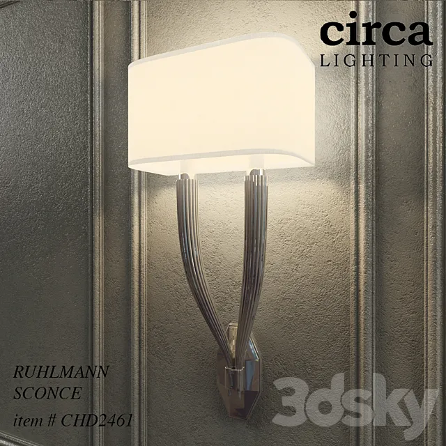 CIRCA RUHLMANN SCONCE 3D Model