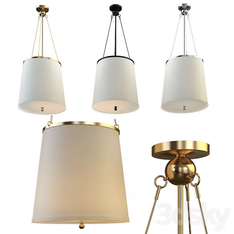 Circa Westport Hanging Shade 3D Model