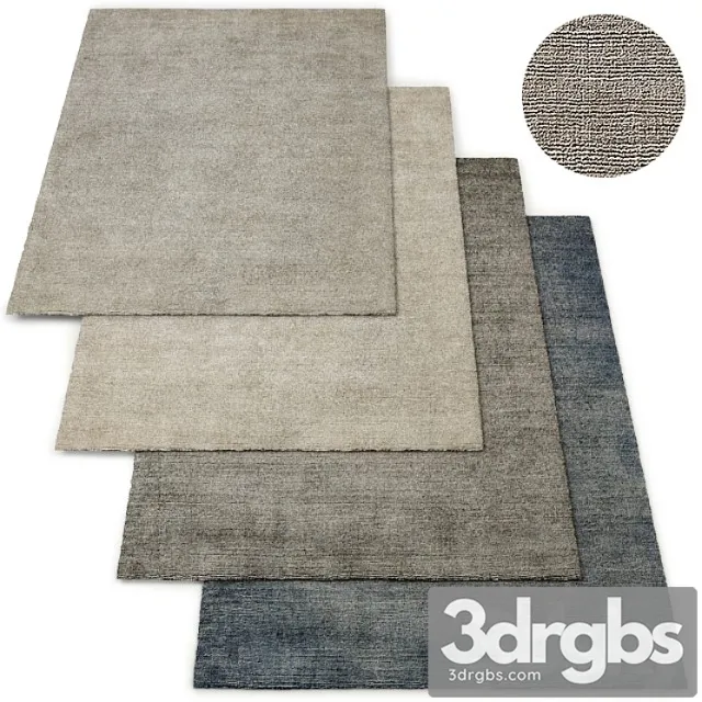 Circe handwoven rug rh collection 3D Model Free