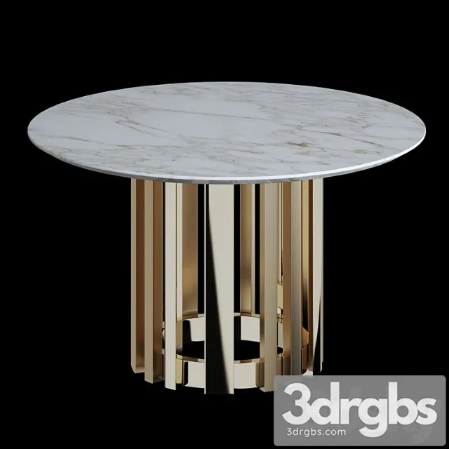 Circle dining table my imagination lab 2 3D Model Free