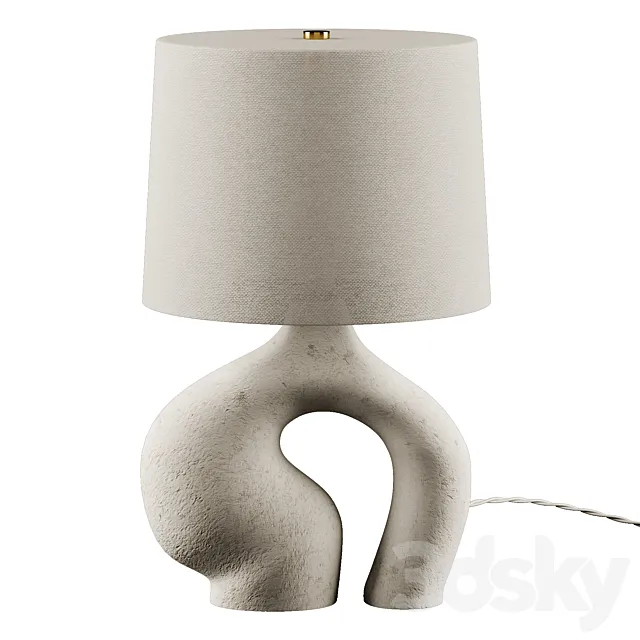 Circle Loop Lamp by Kassandra Thatcher 3DModel