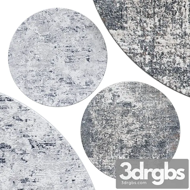 Circle Rugs 234 3D Model Free