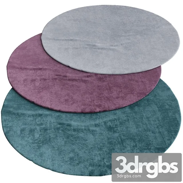 Circle rugs 3D Model Download