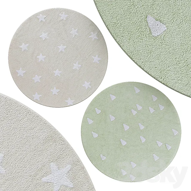 Circle rugs | No. 016 3DModel