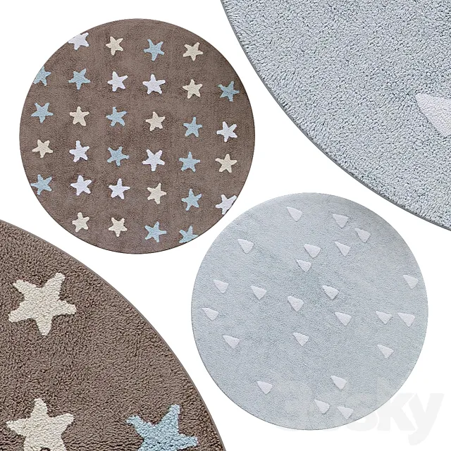 Circle rugs | No. 029 3DModel