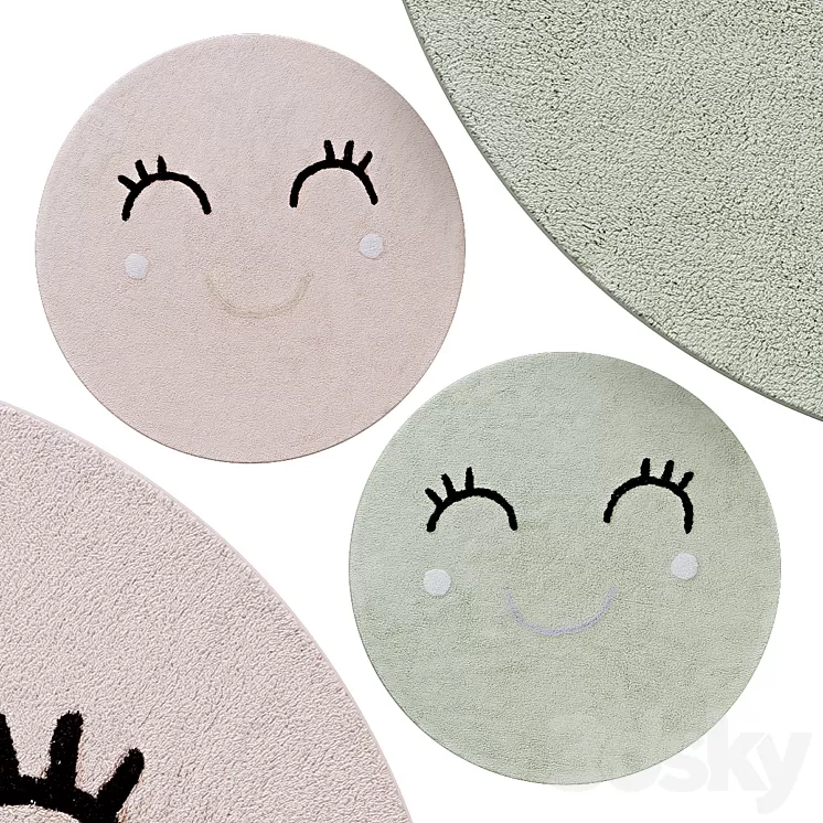 Circle rugs | No. 052 3D Model