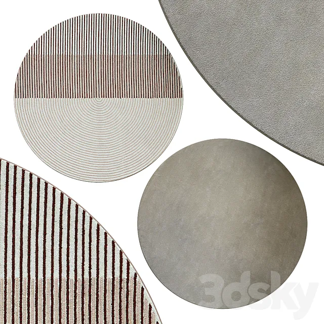 Circle rugs | No. 060 3D Model