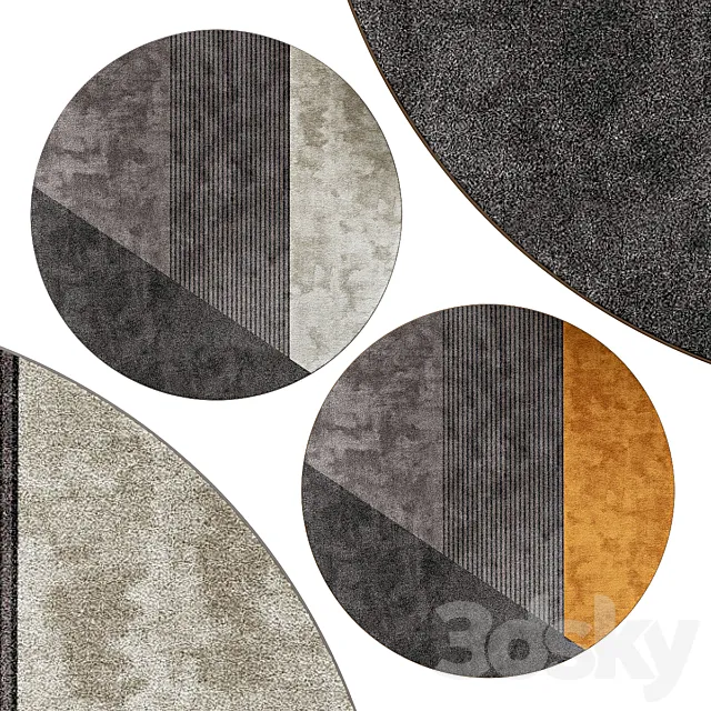 Circle rugs | No. 066 3DModel