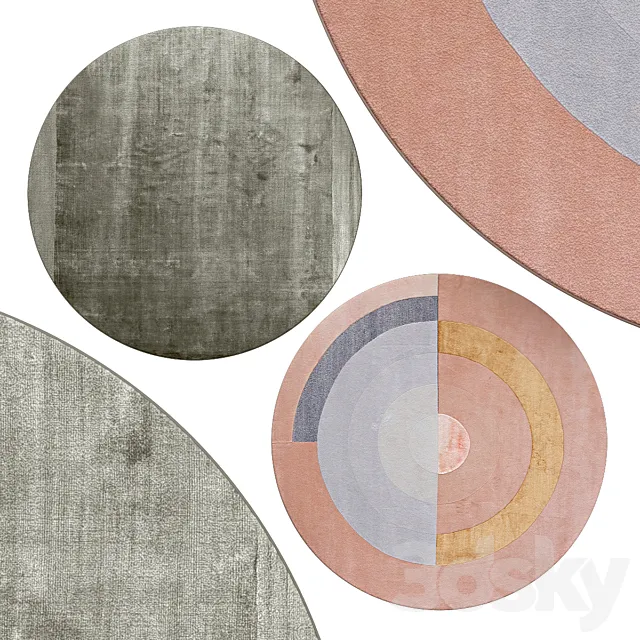 Circle rugs | No. 089 3DModel