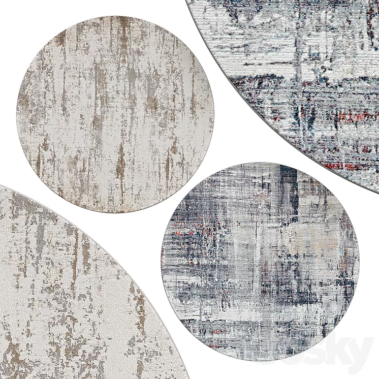Circle rugs | No. 168 3D Model